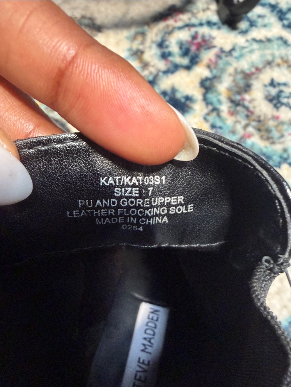 EUC Steve Madden Black Chelsea Ankle Boots- size 7 - Picture 5 of 6